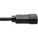 Tripp Lite Power C15 Power Cord - 250 V AC Voltage Rating - Black | P018-006