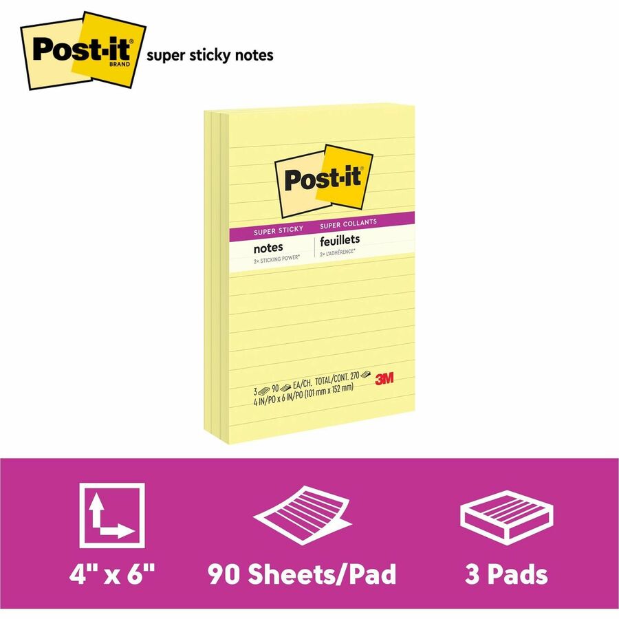 Post-it&reg; Super Sticky Note