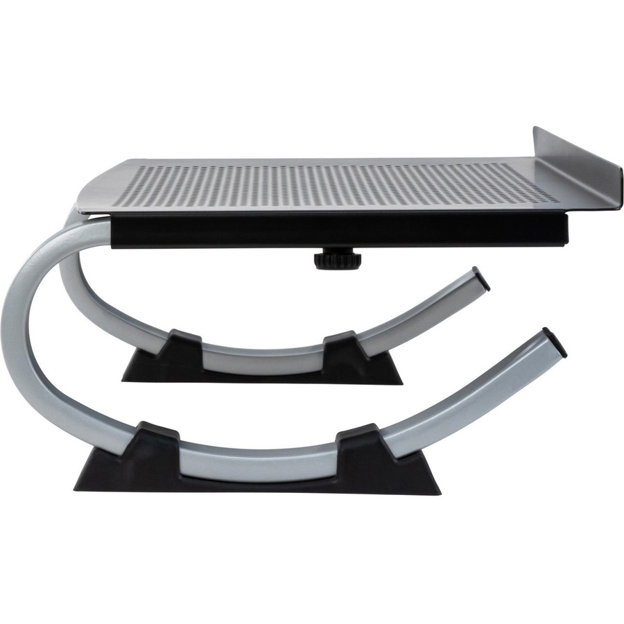 Allsop Redmond Adjustable Laptop Stand, Fits up to 17-inch Laptop - (30498) - Up to 17" Screen Support - 40 lb Load Capacity - 5" Height x 14.7" Width x 11.5" Depth - Desktop - Steel - Black, Silver