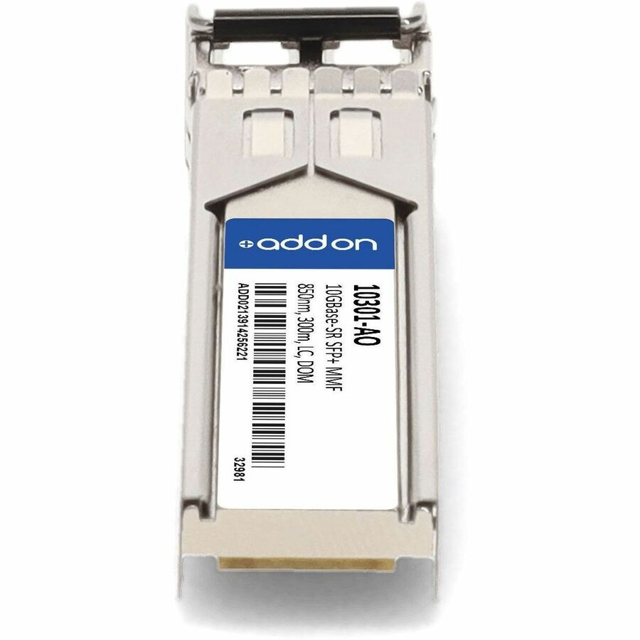 AddOn 10301-AO TAA-compliant 10GBASE-SR SFP+ transceiver for multimode fiber — alternate view 3