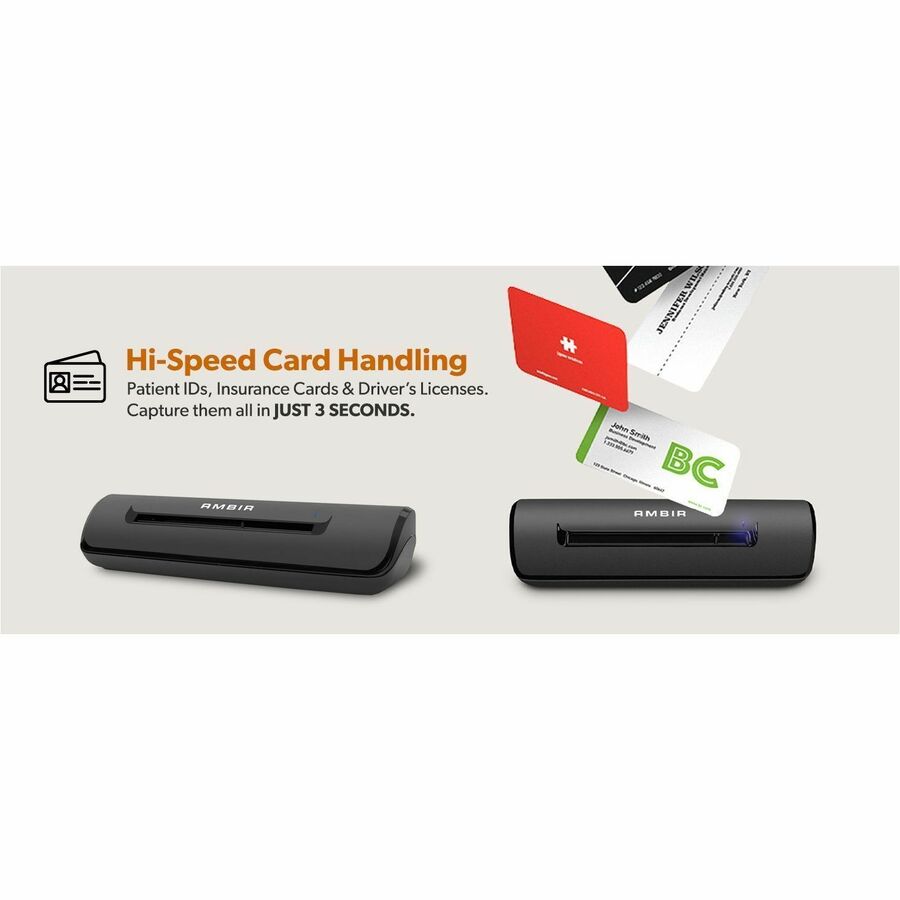 ImageScan Pro 667 Simplex ID Card Scanner Bundled w/ AmbirScan for athenahealth