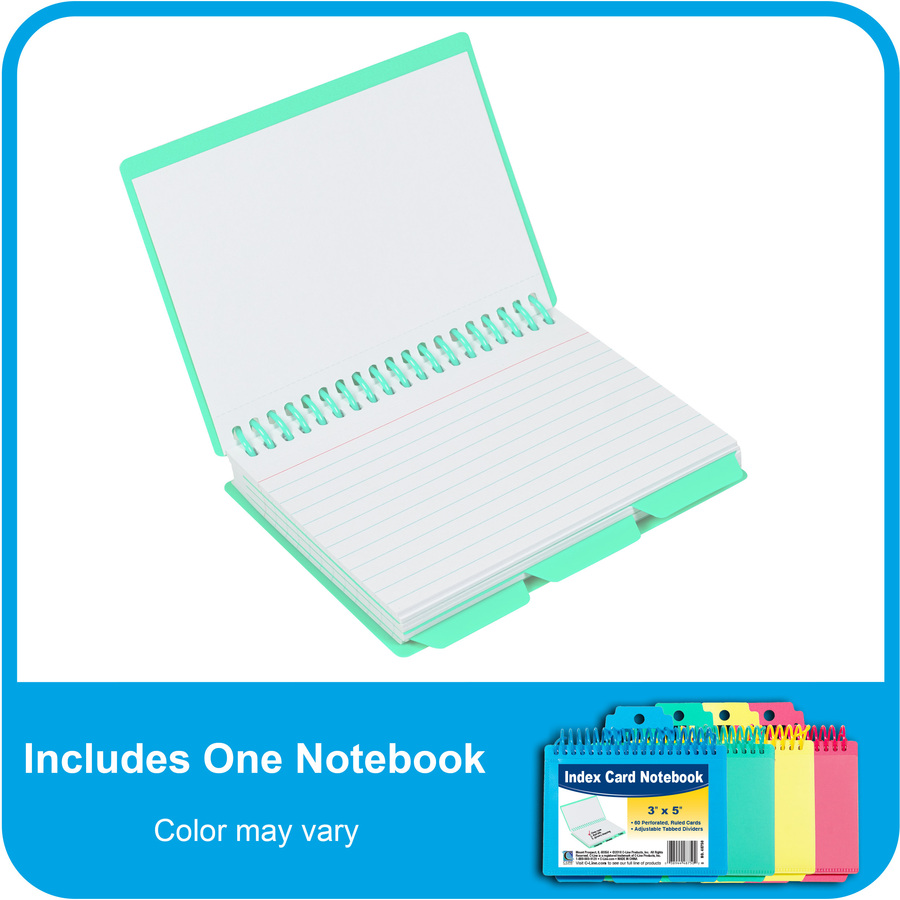 Colored Index Cards 3x5 Lined - Roaring Spring Paper Products