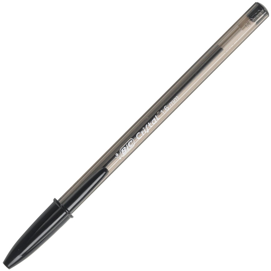 BIC Cristal Xtra Bold Ballpoint Pens Bold Point 1.6 mm Translucent