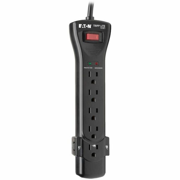 SURGE PROTECTOR STRIP 120V   7 OUTLET 7FT CORD 2160 JOULES BLACK