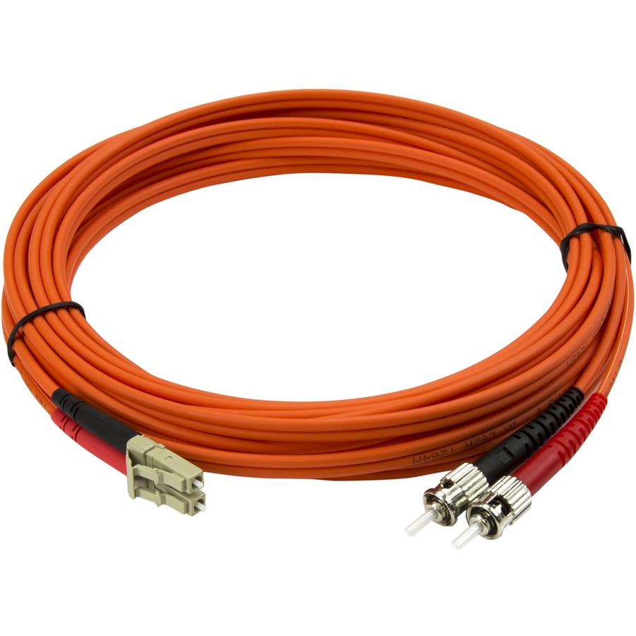OM3 50/125 SC-ST Multimode Fiber Optic Cable Duplex 5m (16ft