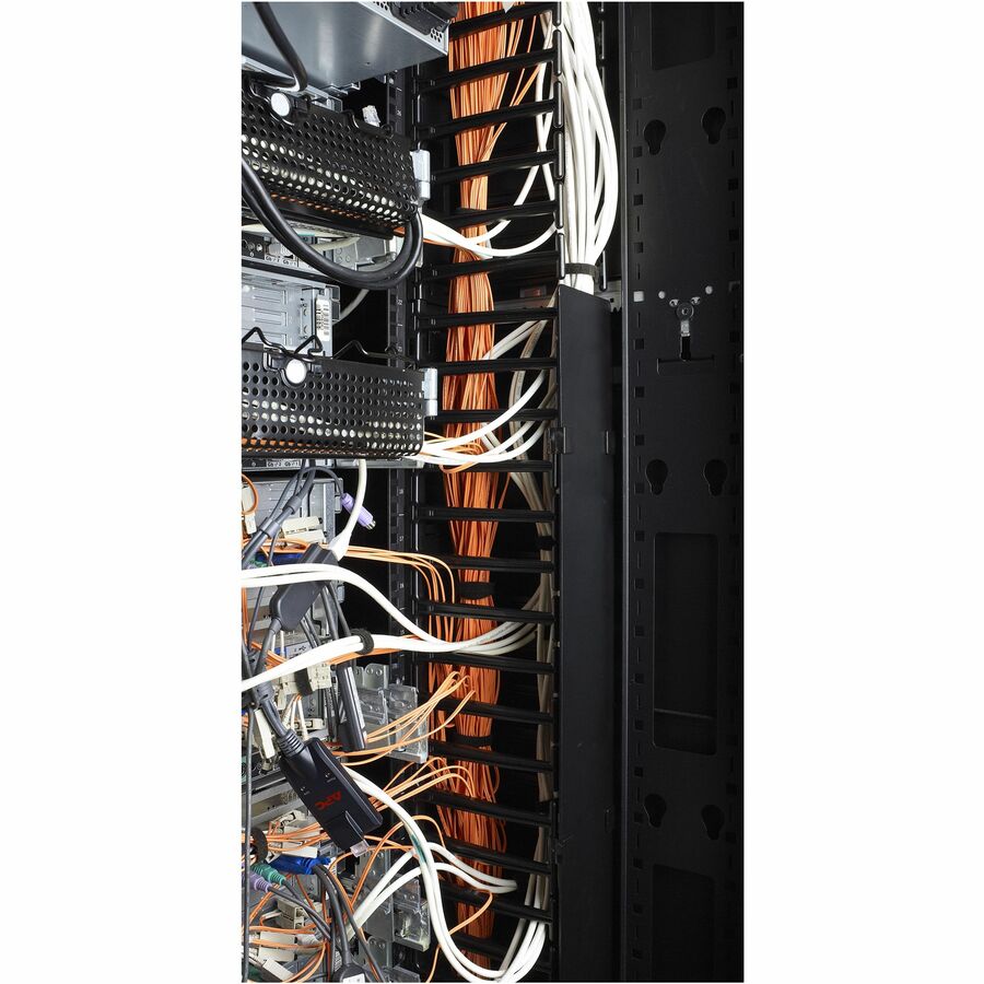 APC NetShelter Cable Management, Vertical Cable Manager, for NetShelter SX 750mm Wide 48U, 97 x 2184 x 160 mm