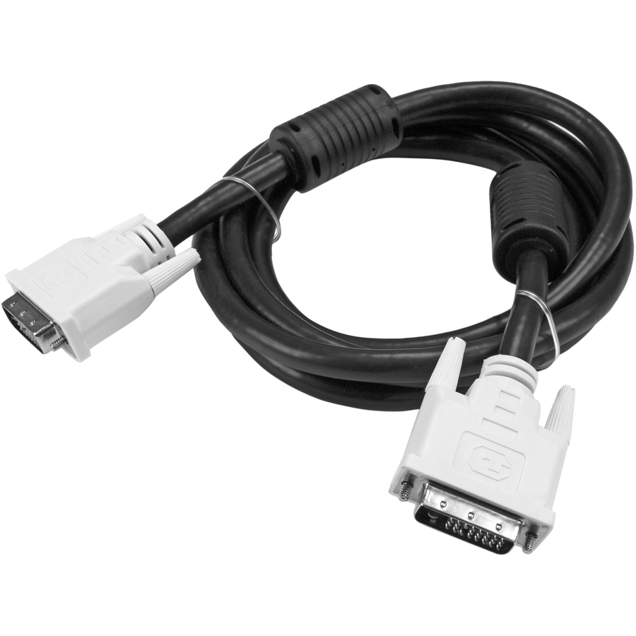 StarTech.com 6 ft DVI-D Dual Link Cable - M/M - Provides a high-speed, crystal-clear connection to your DVI digital devices - 6ft DVI-D Dual Link Cable - DVI-D Cable - 6 ft Male to Male DVI-D Cable - 25 pin DVI Cable - 6 feet DVI-D Dual Link Digital Video - AV Cables - STCDVIDDMM6