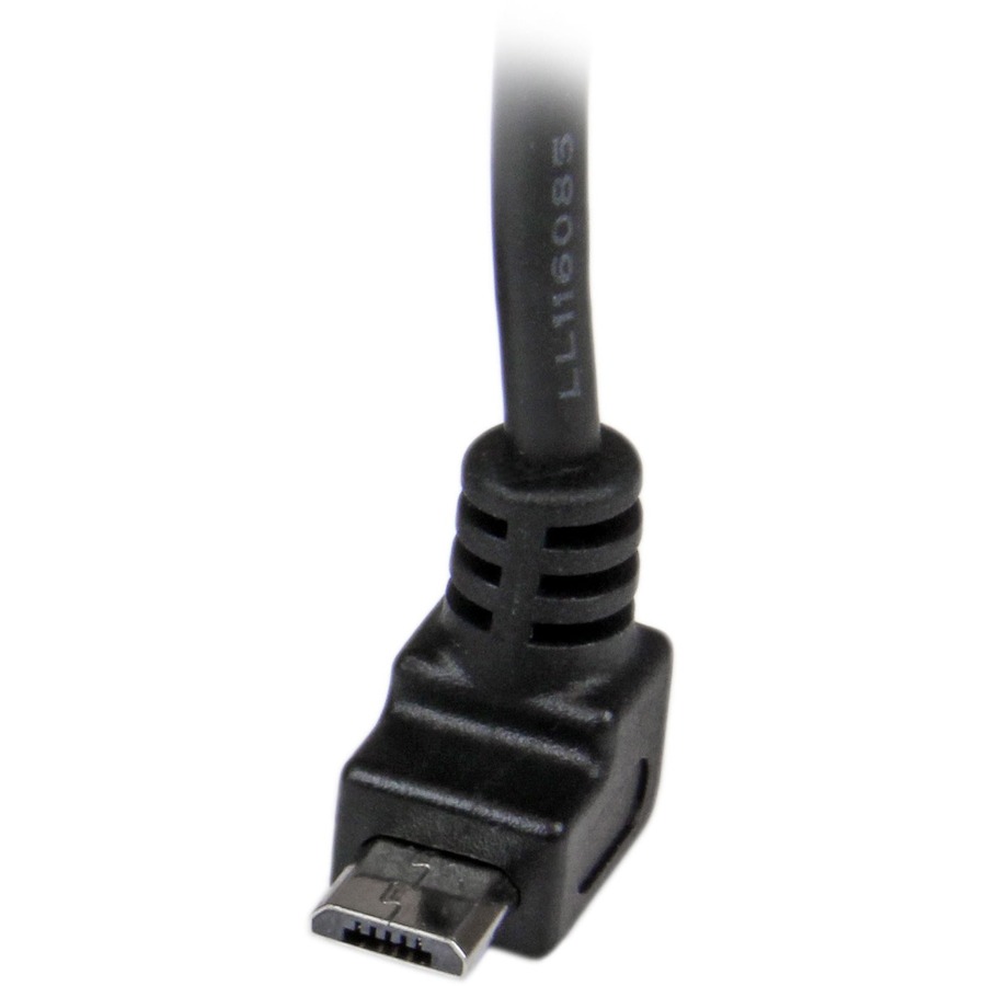 StarTech 1m Micro USB Cable - A to Up Angle Micro B