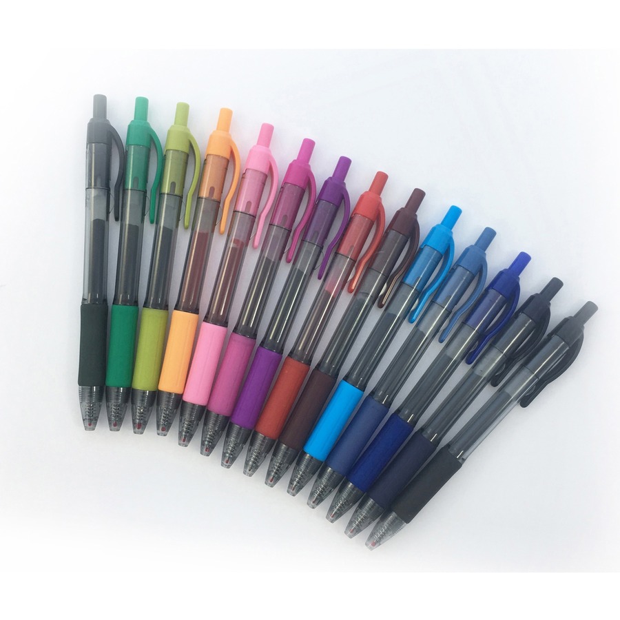 Zebra SARASA dry X20 Retractable Gel Pen - Medium Pen Point - 0.7 mm Pen  Point Size - Retractable - Blue Gel-based Ink - Plastic Barrel - 14 / Pack  - Office Supply Hut