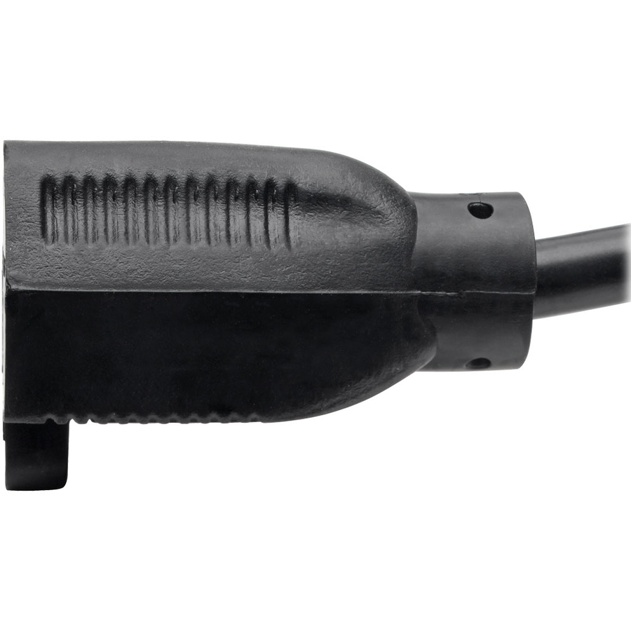 Eaton Tripp Lite Series Extension Cord Y Splitter, NEMA 5-15P to 2x NEMA 5-15R - 13A, 120V, 16 AWG, 18-in. (45.72 cm), Black