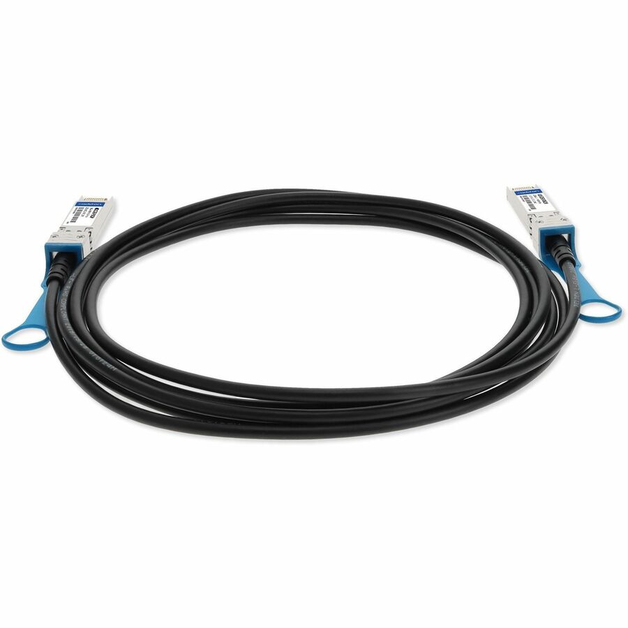 AddOn Cisco&reg; SFP-H10GB-CU1M to Dell Force10&reg; CBL-10GSFP-DAC-1M Compatible TAA Compliant 10GBase-CU SFP+ to SFP+ Direct Attach Cable (Passive Twinax, 1m)