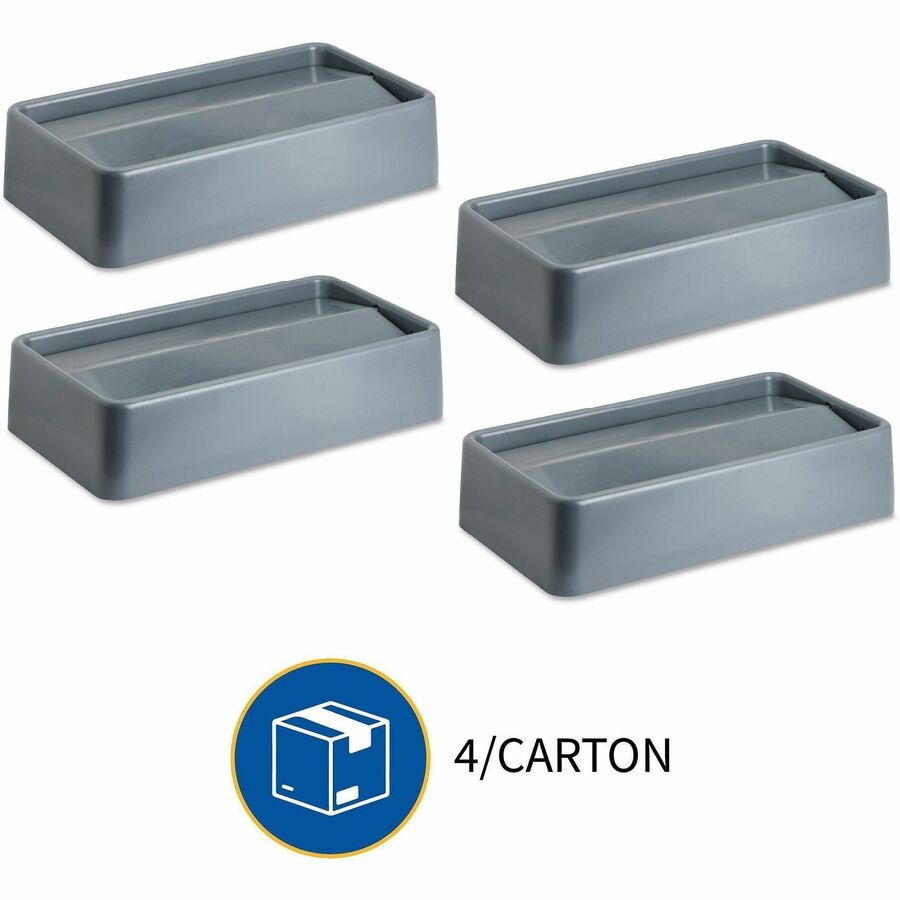 Genuine Joe - Couvercle de poubelle