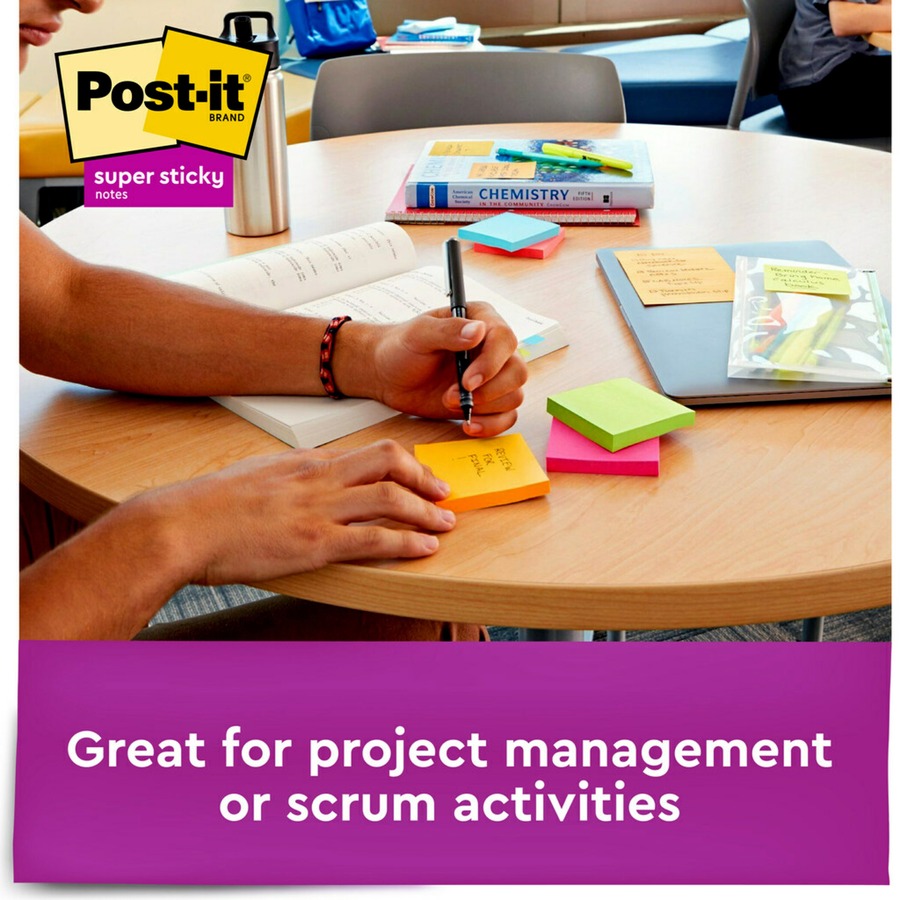 Post-it® Super Sticky Notes Cabinet Pack - Energy Boost