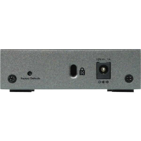 NETGEAR (GS105E-200NAS) ProSafe Plus Switch, 5-Ports