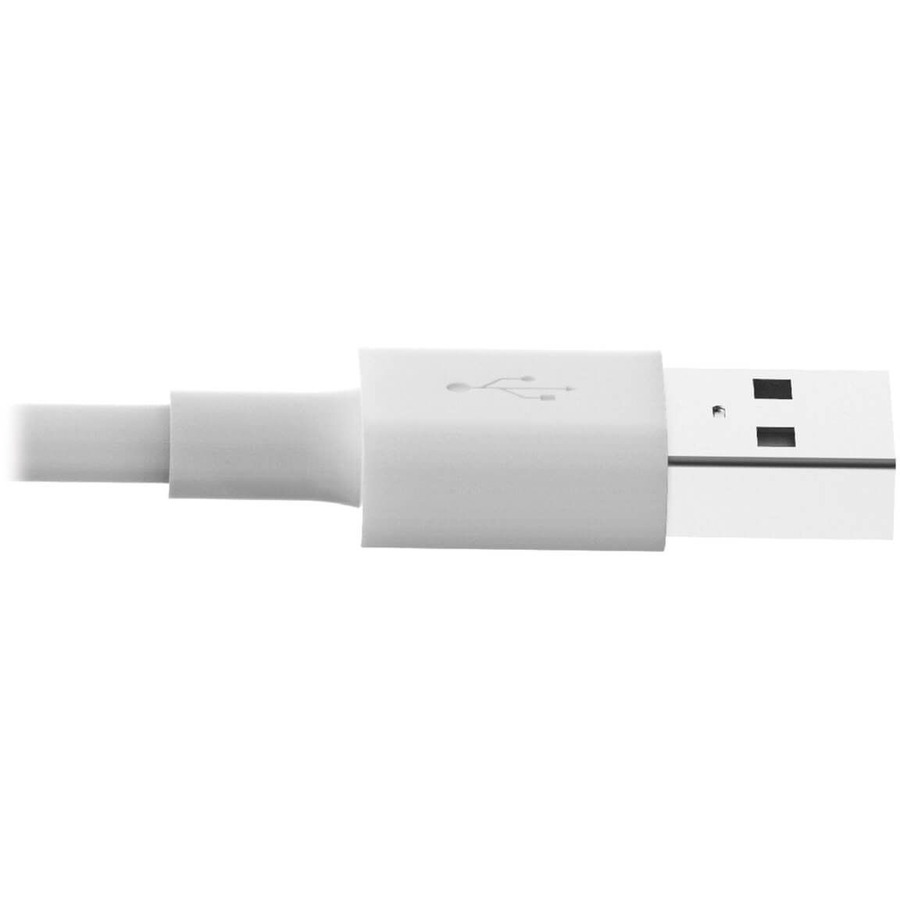 Tripp Lite by Eaton USB-A to Lightning Sync/Charge Cable (M/M) - MFi Certified White 3 ft. (0.9 m)