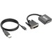 Tripp Lite DVI-D to VGA Active Adapter Converter Cable video converter - black (P120-06N-ACT)