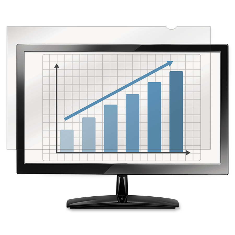 Fellowes PrivaScreen™ Blackout Privacy Filter - 26.0" (25.5" diagonal) Wide - For 26" Widescreen LCD Monitor - 16:10 - Fingerprint Resistant, Scratch Resistant - 1 Pack - TAA Compliant - Privacy Filters - FEL4815101