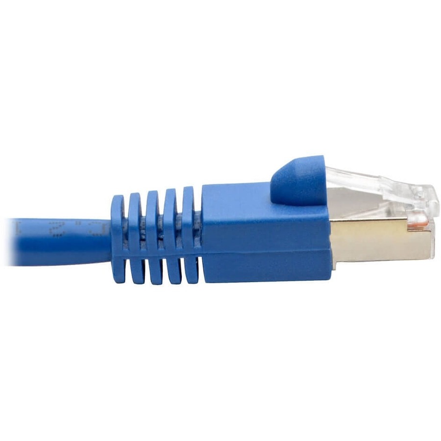 Tripp Lite by Eaton Cat6a 10G Snagless Shielded STP Ethernet Cable (RJ45 M/M) PoE Blue 3 ft. (0.91 m)