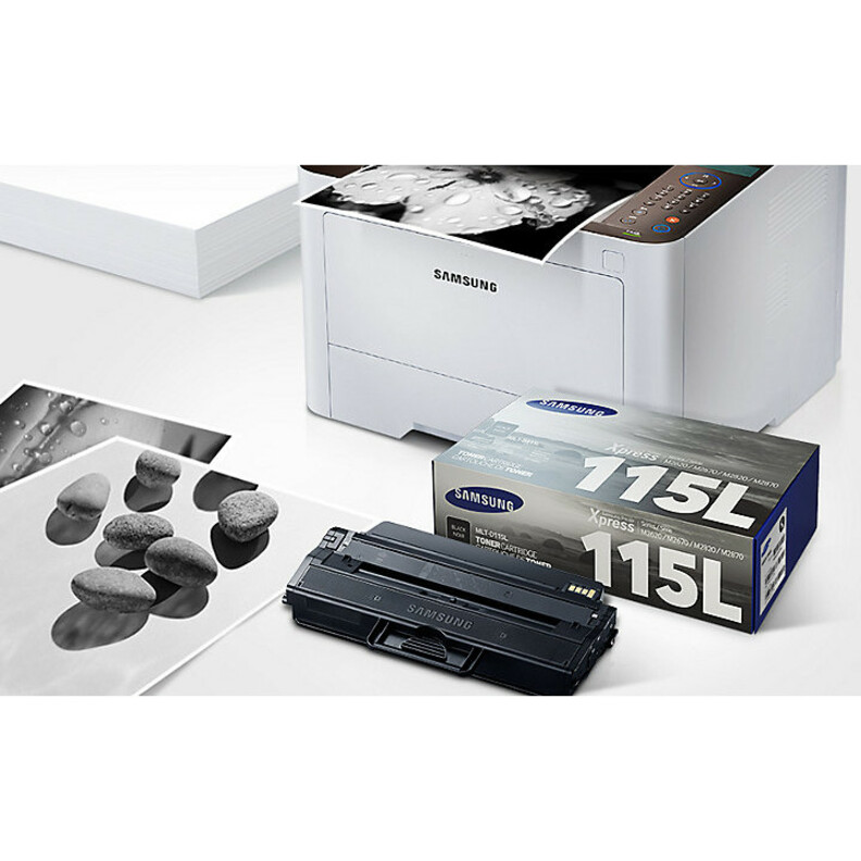 Samsung MLT-D115L Original Toner Cartridge - Black - Laser - High Yield - 3000 Pages - 1 Each - Laser Toner Cartridges - SASMLTD115L