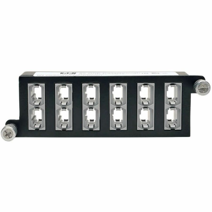 Eaton Tripp Lite Series 40Gb Pass-Through Cassette - (x12) 12-Fiber MTP/MPO ( Female )