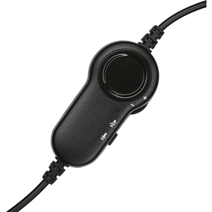 Logitech H151 Stereo Headset with Rotating Boom Mic (Black) - Stereo - 3.5MM AUDIO JACK CONNECTION - Wired - In-Line Control - 22 Ohm - 20 Hz - 20 kHz - Over-the-head - 5.9 ft Cable - Black - Stereo - Mini-phone (3.5mm) - Wired - 22 Ohm - 20 Hz - 20 kHz -