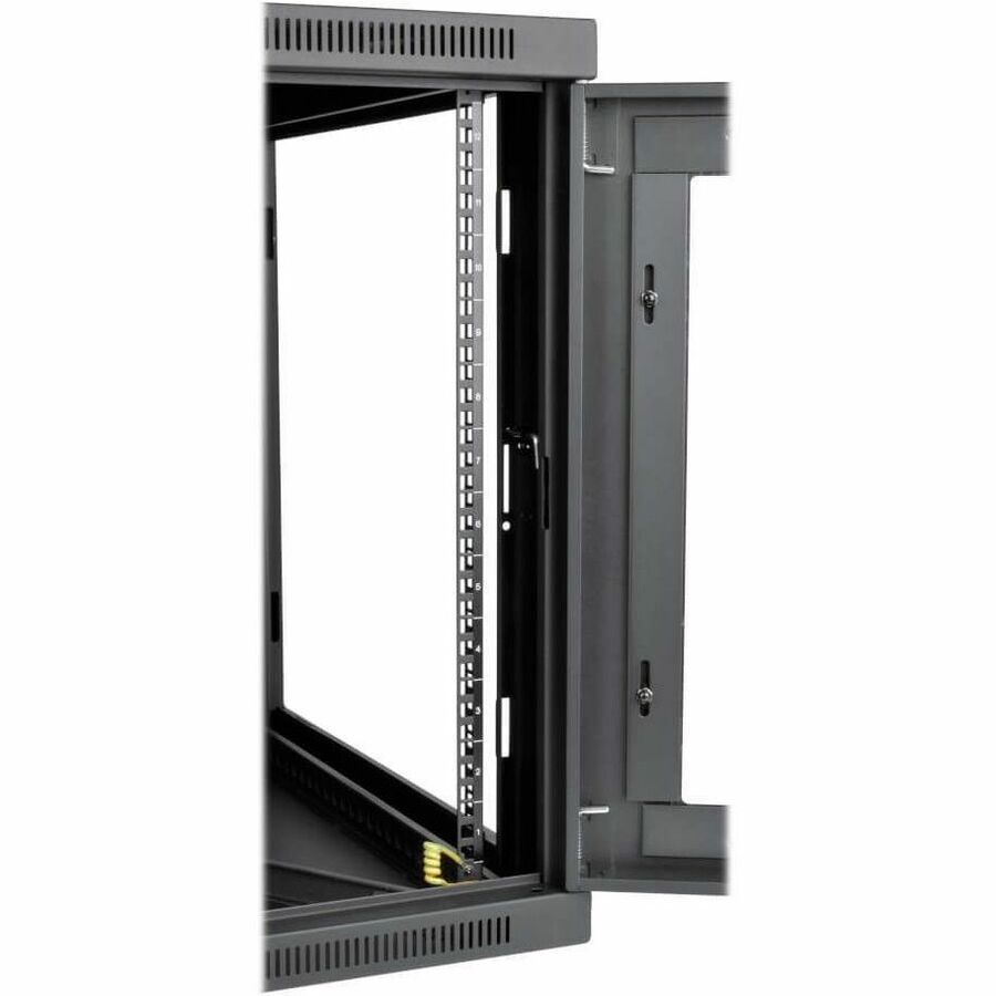 Tripp Lite by Eaton SmartRack 12U Server-Depth Wall-Mount Small Rack Enclosure Clear Acrylic Window Hinged Back
