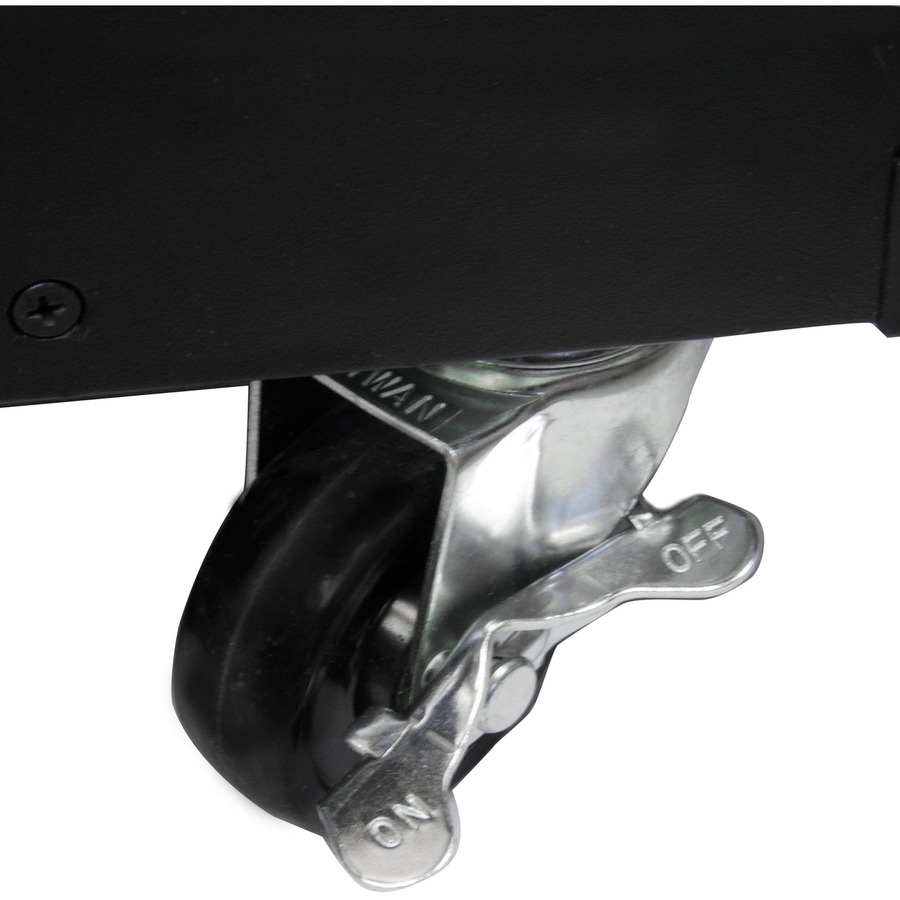 StarTech.com Portable Server Rack with Handles - Rolling Cabinet - 9U ...