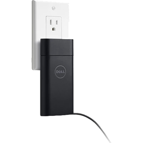 DELL SOURCING - NEW DELL 65W AC ADAPTER 7.4MM TIP 65-WATT - 65 W — alternate view 3