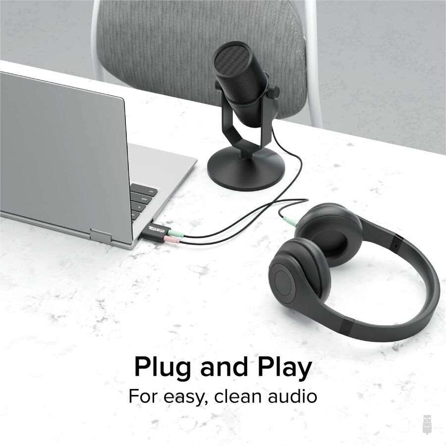 Plugable USB Audio Adapter with 3.5mm Speaker