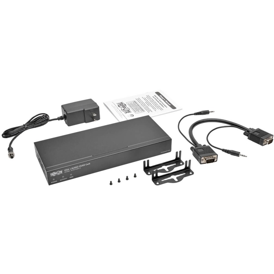 Eaton Tripp Lite Series 8-Port VGA over Cat5/6 Splitter/Extender, Box-Style Transmitter for Video/Audio, Up to 1000 ft. (305 m), TAA