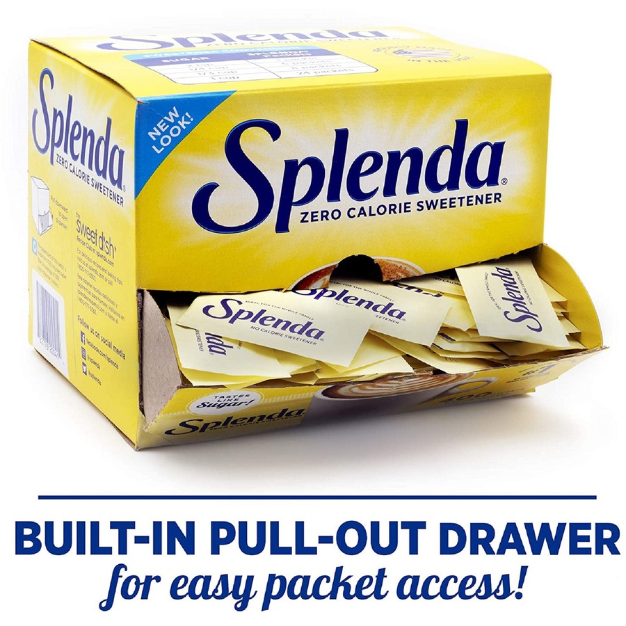 Splenda Single-serve Sweetener Packets - 0.035 oz (1 g) - Artificial Sweetener - 400/Box