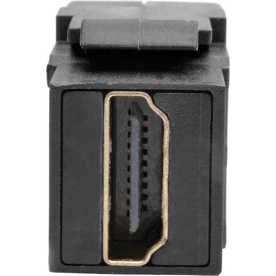 Eaton Tripp Lite Series High-Speed HDMI with Ethernet All-in-One Keystone/Panel Mount Extension Cable (M/F), Angled Connector, 1 ft. (0.31 m)