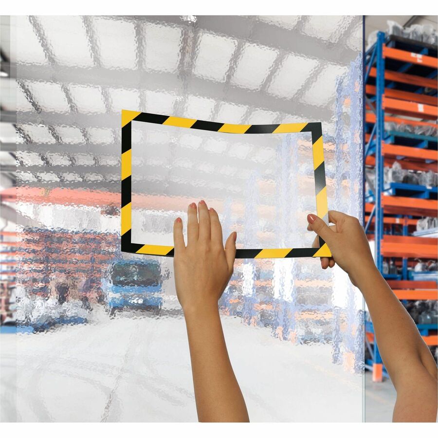 DURABLE Twin-color Border Self Adhesive Security Frame