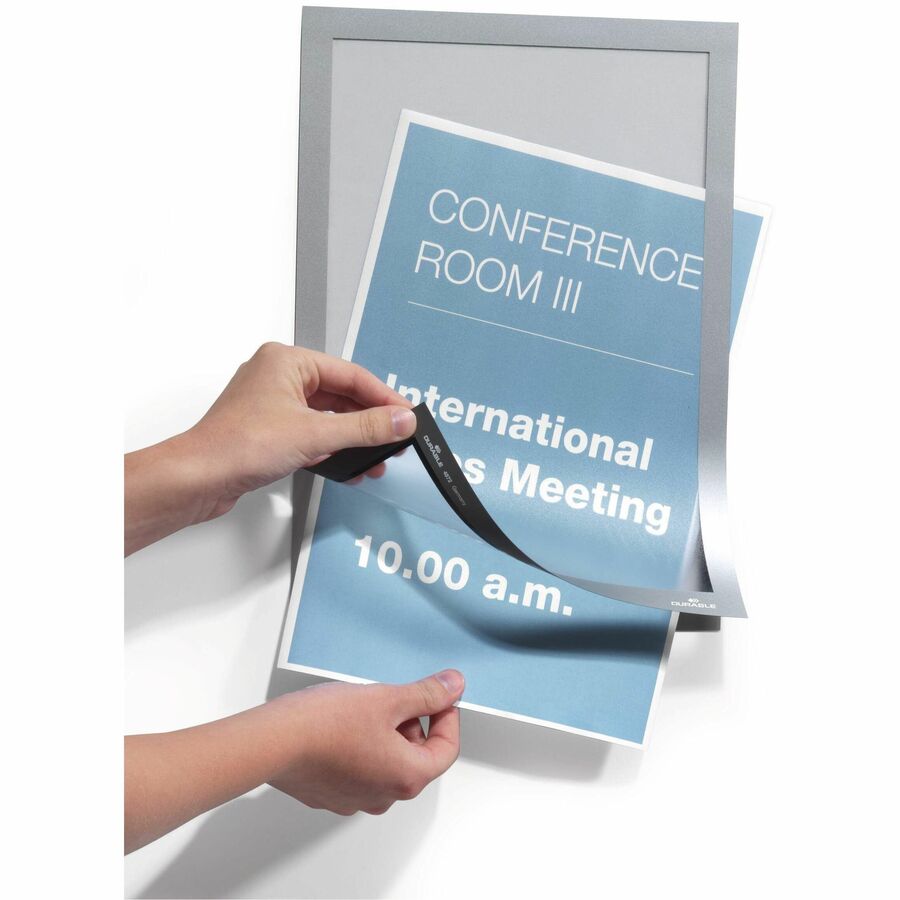 DURABLE - Cadre autocollant magn&eacute;tique Duraframe