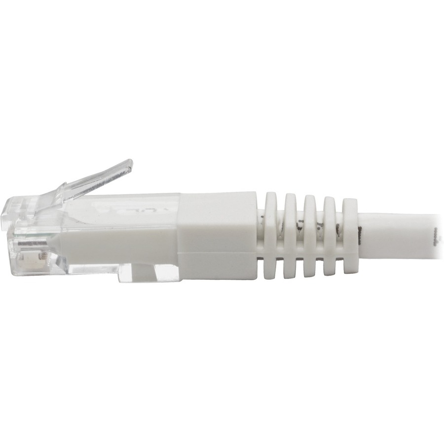 Eaton Tripp Lite Series Cat6 Gigabit Molded (UTP) Ethernet Cable (RJ45 M/M), PoE, White, 5 ft. (1.52 m)