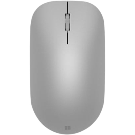 Microsoft Modern Mouse - Wireless - Bluetooth - Silver - Scroll Wheel - Symmetrical