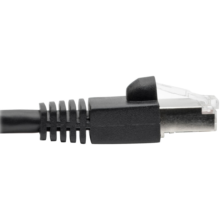 Eaton Tripp Lite Series Cat6a 10G Snagless Shielded STP Ethernet Cable (RJ45 M/M), PoE, Black, 20 ft. (6.09 m)