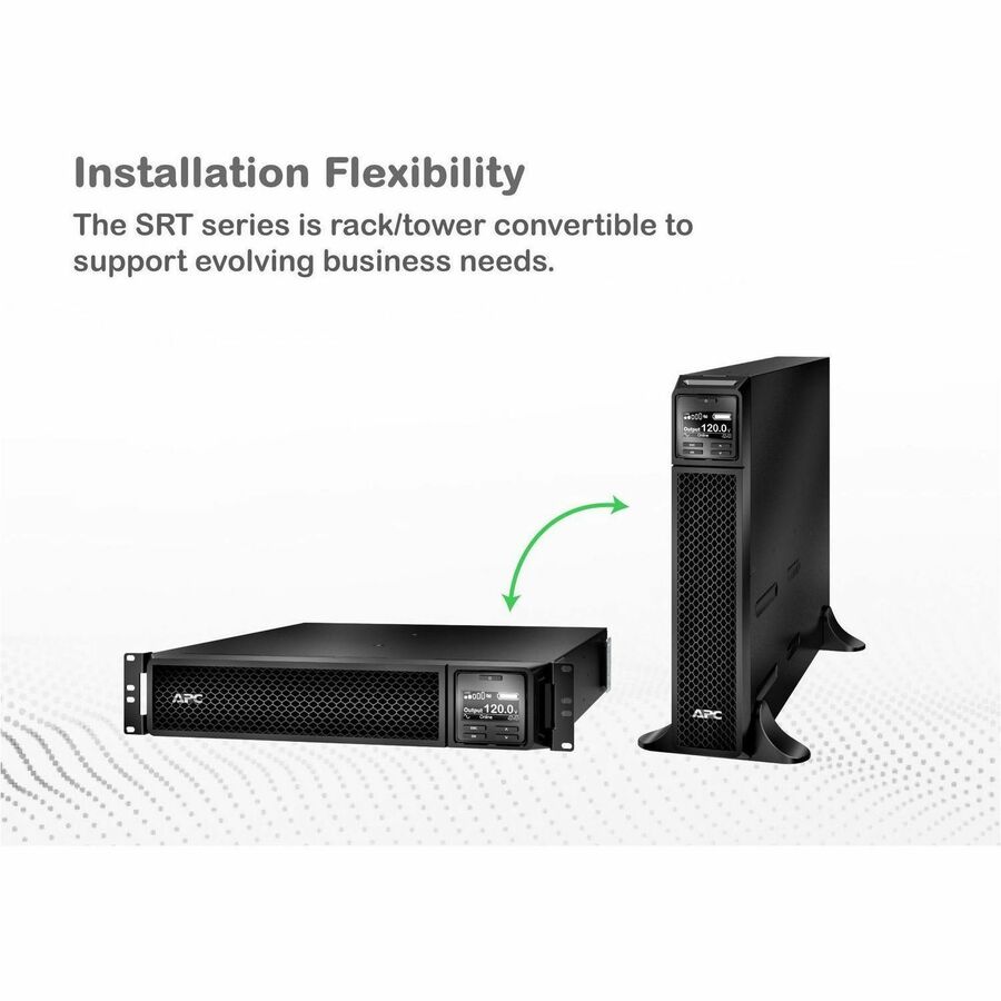 APC Smart-UPS On-Line, 1500VA, Tower, 120V, 6x 5-15R NEMA outlets, SmartSlot, Extended runtime, W/O rail kit