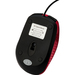 Verbatim Corded Notebook Optical Mouse - White - Optical - Cable - Red - 1 Pack - USB Type A - Scroll Wheel - 3 Button(s)
