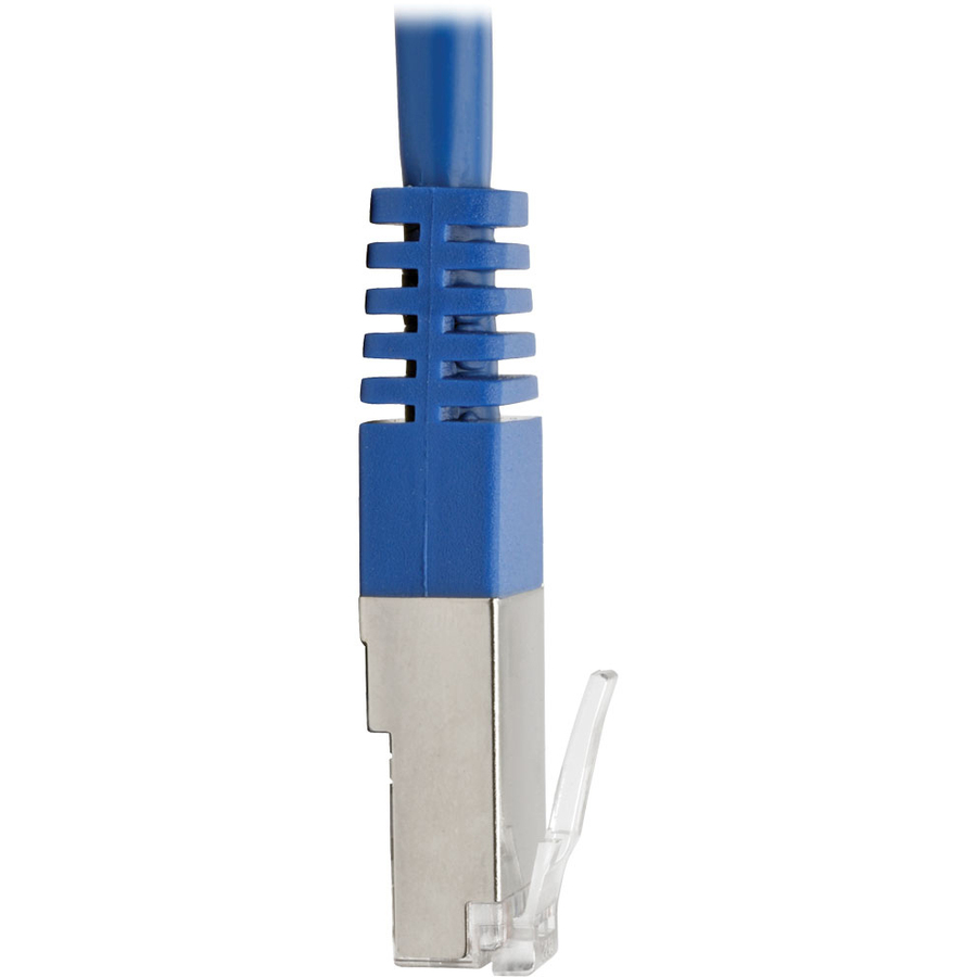 Eaton Tripp Lite Series Cat5e 350 MHz Molded Shielded (STP) Ethernet Cable (RJ45 M/M), PoE - Blue, 6 ft. (1.83 m)