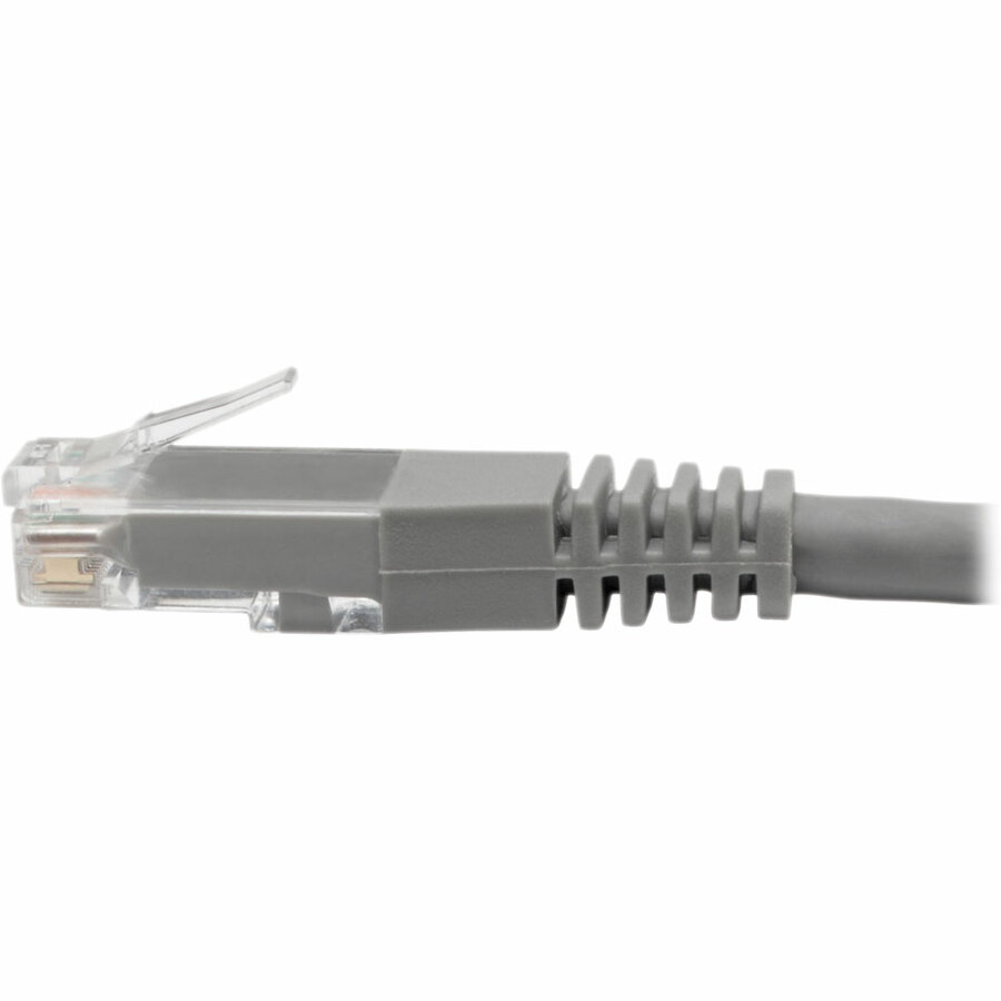 Tripp Lite by Eaton Cat6 Gigabit Molded (UTP) Ethernet Cable (RJ45 M/M) PoE Gray 3 ft. (0.91 m)