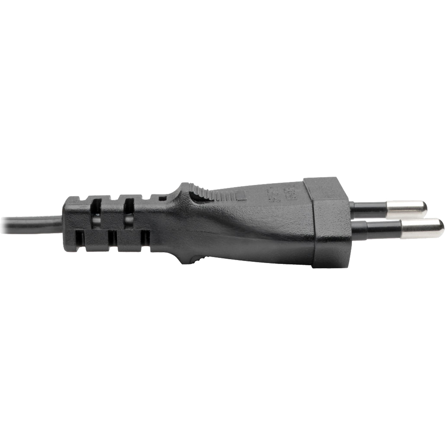 Tripp Lite by Eaton European Computer Power Cord C7 to Schuko 2.5A 250V 18 AWG 6 ft. (1.83 m) Black