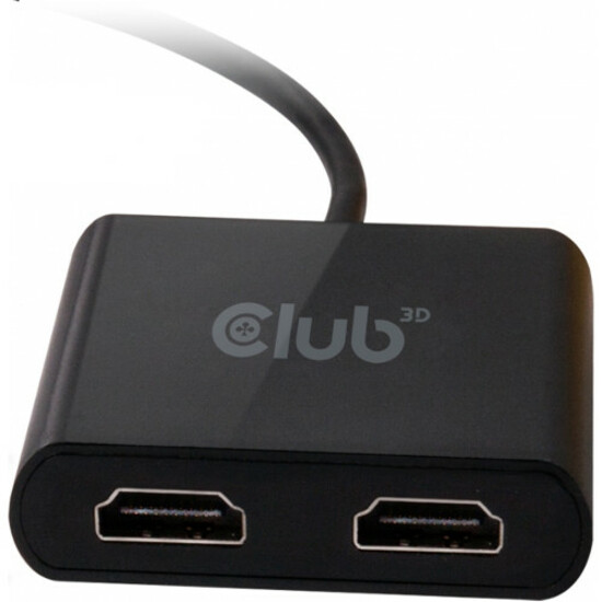 Club 3D USB A to HDMI 2.0 Dual Monitor 4K 60Hz - USB 3.1 Type A - 2 x HDMI, HDMI
