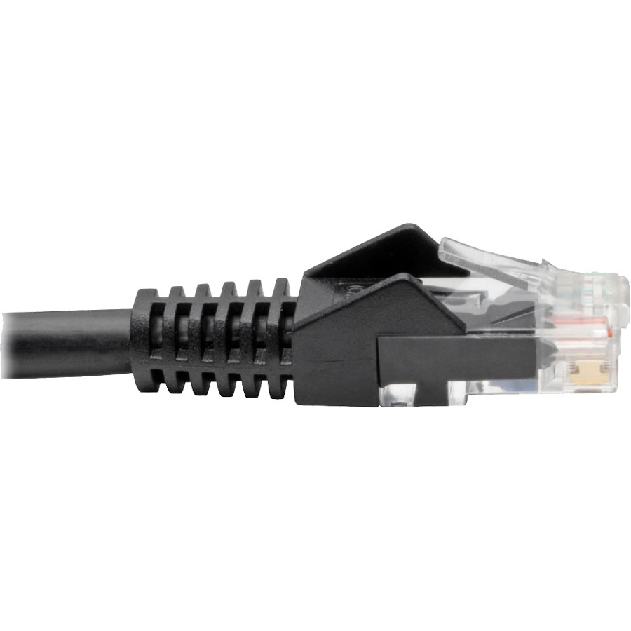 Tripp Lite by Eaton Cat6 Gigabit Snagless Molded (UTP) Ethernet Cable (RJ45 M/M) PoE Black 6-in. (15.24 cm)