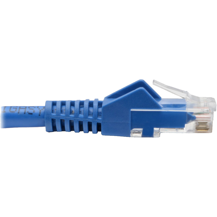 Tripp Lite by Eaton Cat6 Gigabit Snagless Molded (UTP) Ethernet Cable (RJ45 M/M) PoE Blue 6-in. (15.24 cm)