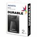 ADATA DashDrive Durable HD650 2TB 2.5" USB 3.1 External Hard Drive Shock-resistant - Black (AHD650-2TU31-CBK)