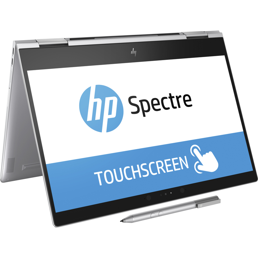HP Spectre x360 13-ae000 13-ae020ca 13.3 Touchscreen Convertible 2 in 1  Notebook - Intel Core i7 8th Gen i7-8550U - 8 GB - 256 GB SSD - Natural  Silver - CareTek Information Technology Solutions