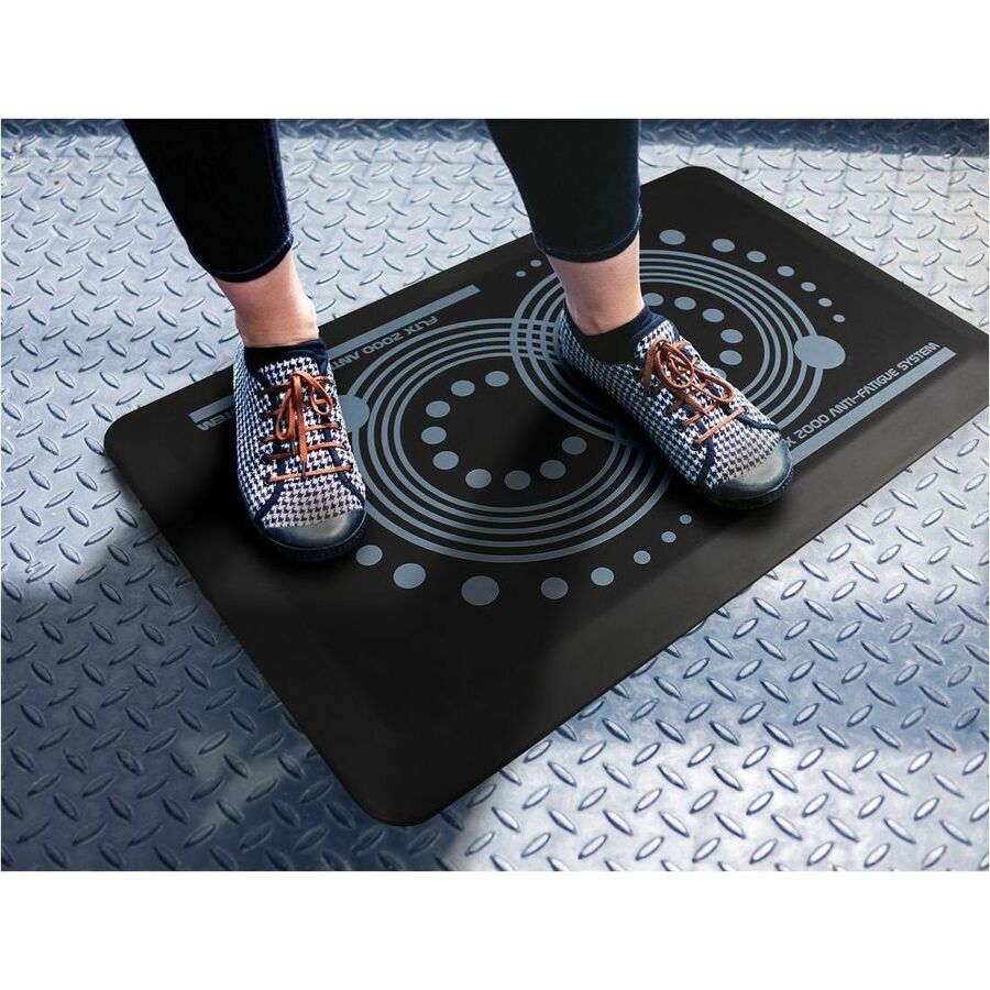 AFS-TEX 3000X Black Active Anti-Fatigue Mat