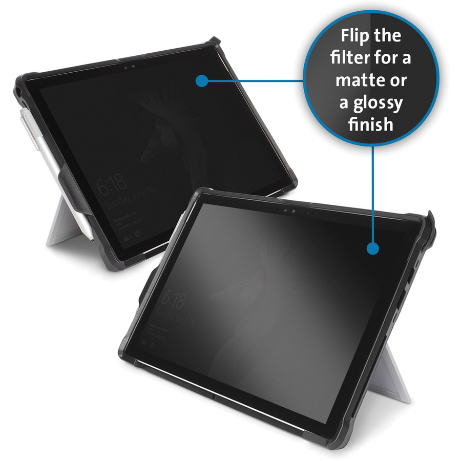 Kensington Privacy Screen Filter - For LCD Tablet PC - Anti-glare - 1 Pack - Privacy Filters - KMW64489