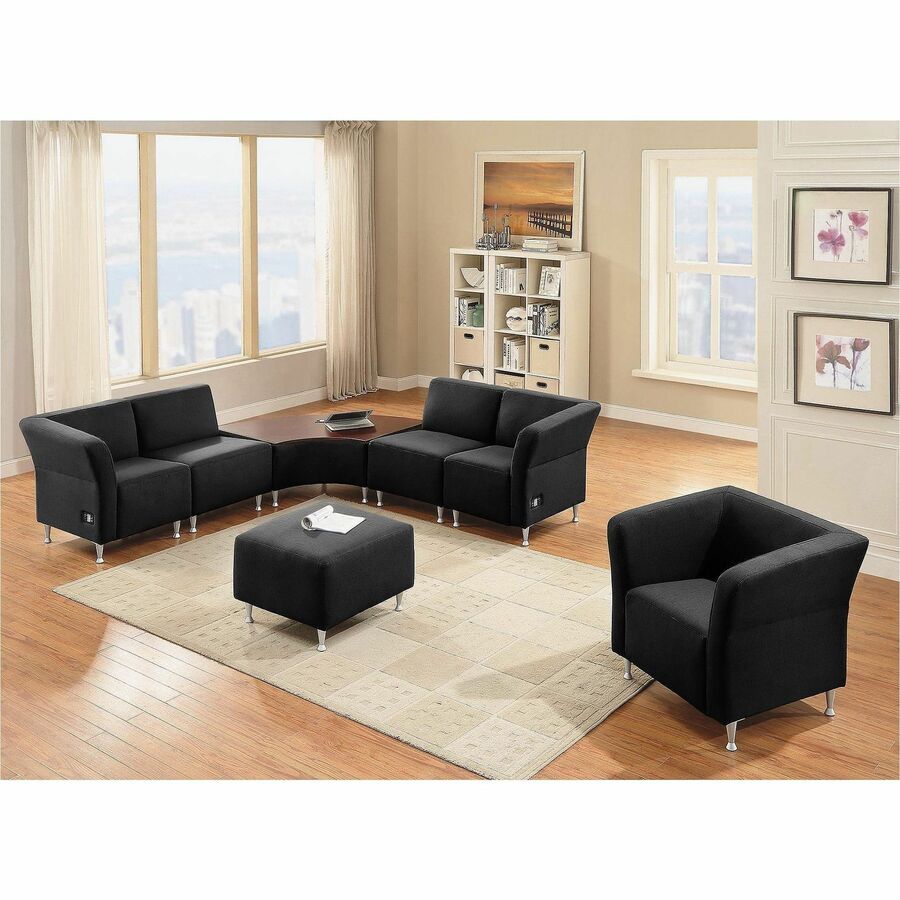 Lorell - Chaise de salon à droite Fuze Modular Series